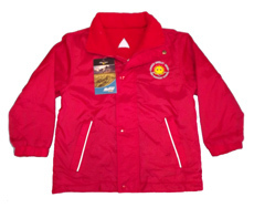 Church Gresley Red Coat with School Logo