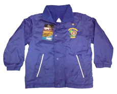 Linton Royal Blue Coat with School Logo