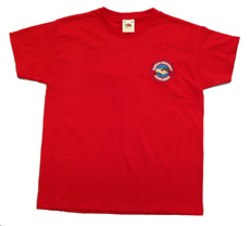 Newhall Red PE T-Shirt with School Logo