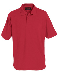 Newhall Community Red Polo with School Logo