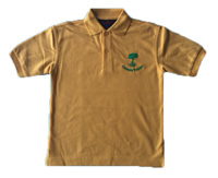 Overseal Polo Shirt with School Logo