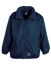 Rosliston Navy Coat with New School Logo (2024)