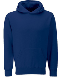 Rosliston French Navy Hooded Sweatshirt with New School Logo (2024)