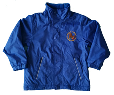 Walton Royal Blue Reversible Coat with School Logo