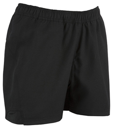 Black Pro Rugby Shorts with JT Free School Logo Ref : 535 (Senior Sizes)