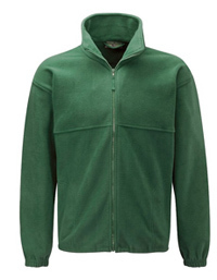 Saxon Hill Bottle Green Fleece with School Logo