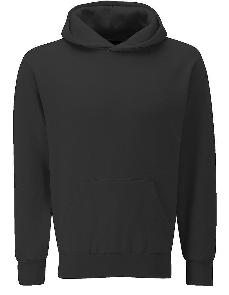 Holy Rosary Black Hoody with School Logo