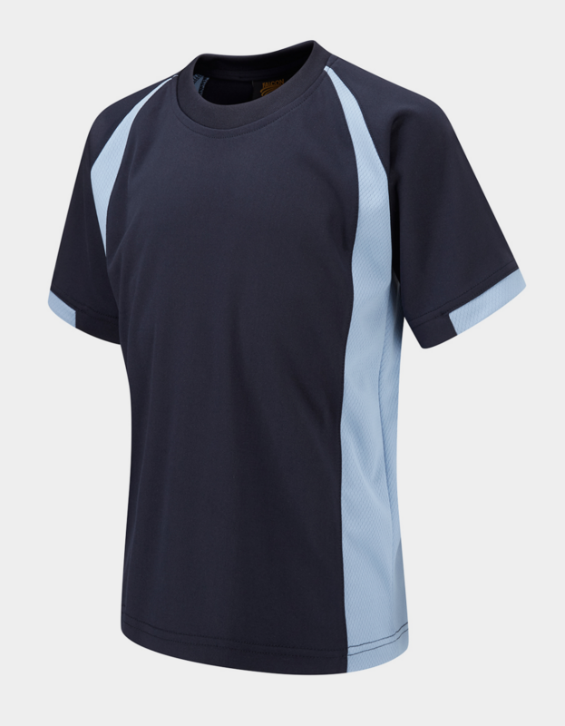 Granville PE T-Shirt with School Logo (Junior Sizes)