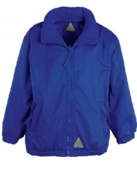 Yoxall St Peter's Royal Blue Coat with School Logo (2025)