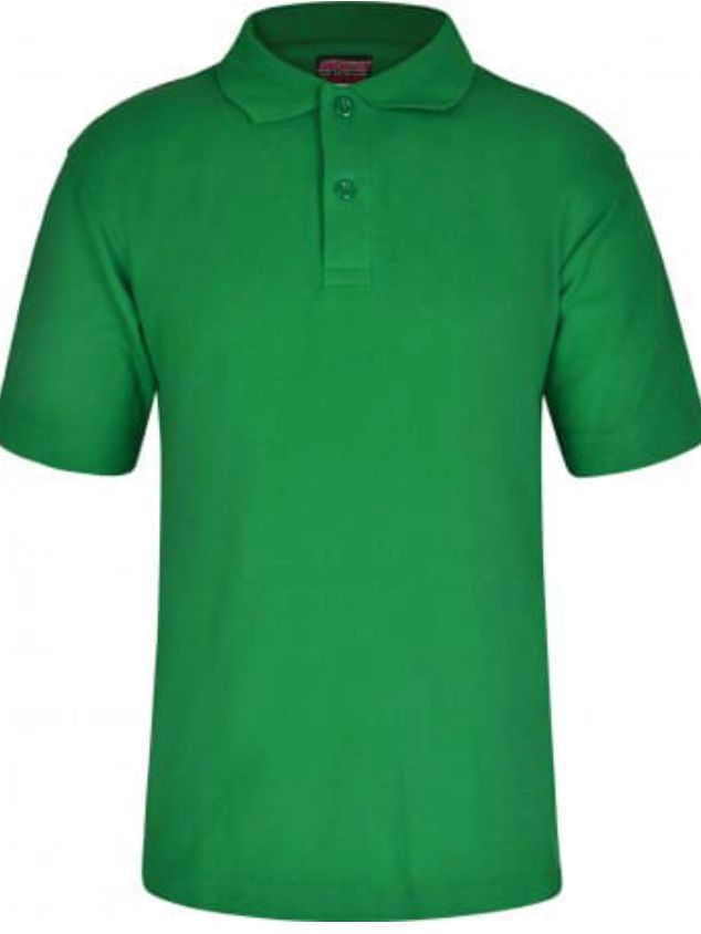 River View Emerald Polo with School Logo River View Emerald Polo with School Logo