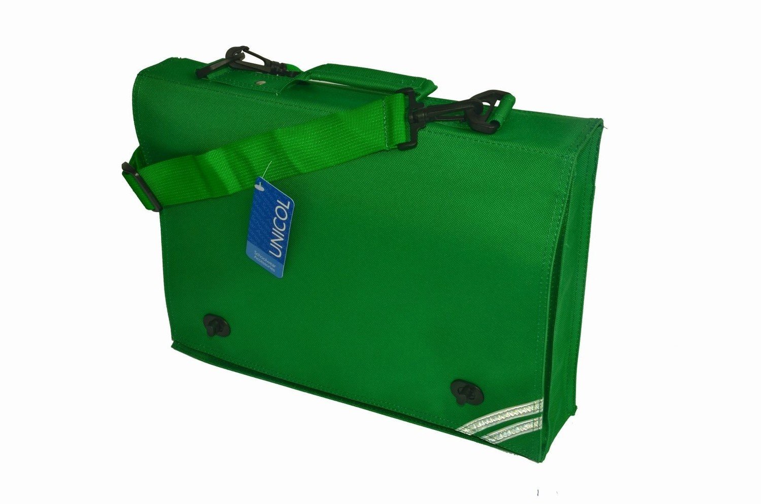 River View Emerald Document Case with School Logo