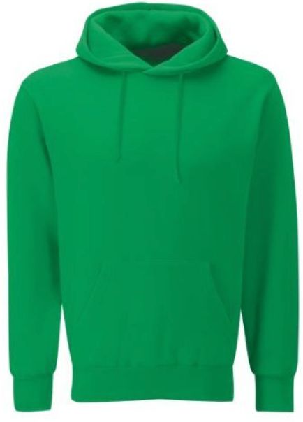 River View Emerald PE Hoody with School Logo & Initials