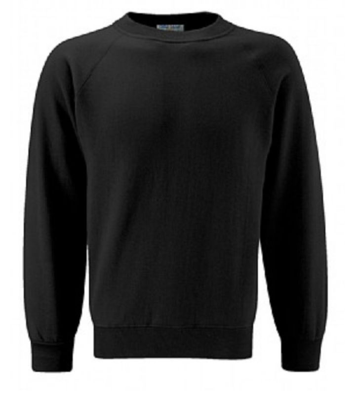 Fairmeadows Black Sweatshirt with School Logo 2026