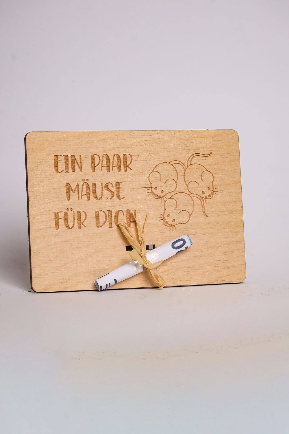 Geldgeschenk &quot;Ein paar Mäuse für Dich&quot;