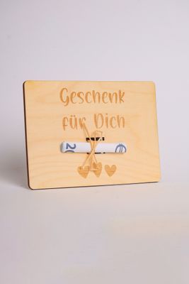 Geldgeschenk &quot;Geschenk für Dich&quot;