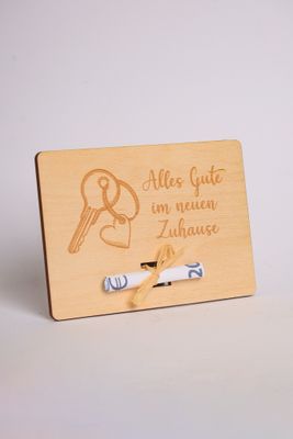 Geldgeschenk &quot;Alles Gute im neuen Zuhause&quot;