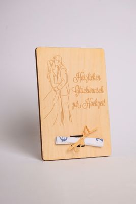 Geldgeschenk &quot;Brautpaar&quot;