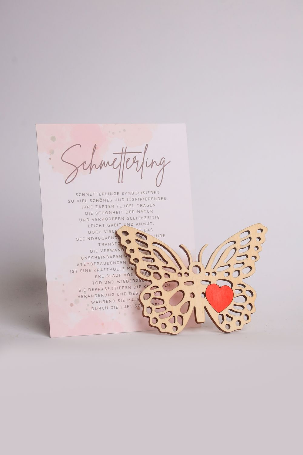 Story Card Ornament &quot;Schmetterling&quot;
