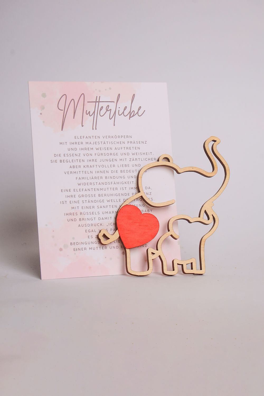 Story Card Ornament &quot;Mutterliebe&quot;