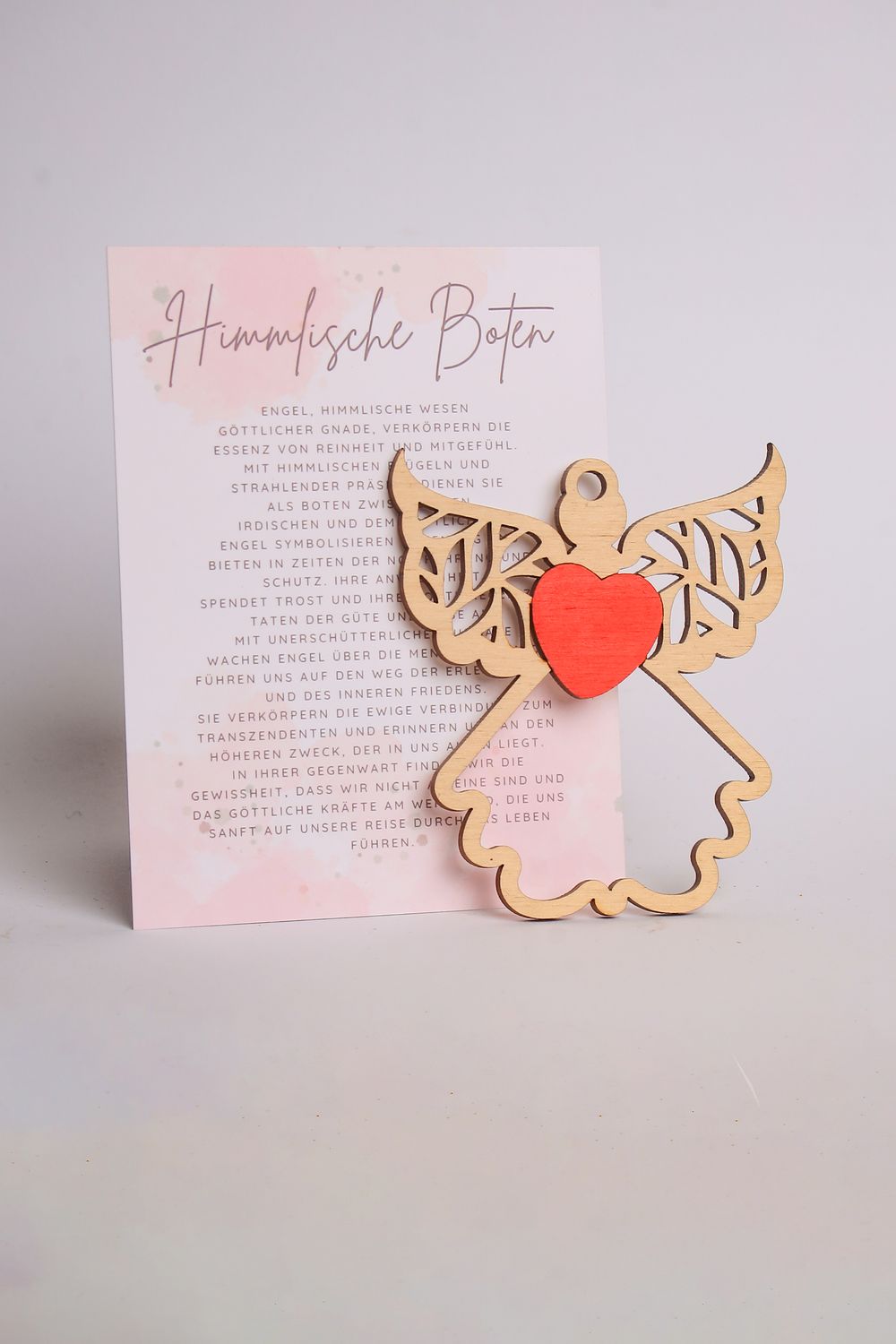 Story Card Ornament &quot;Himmlische Boten&quot;