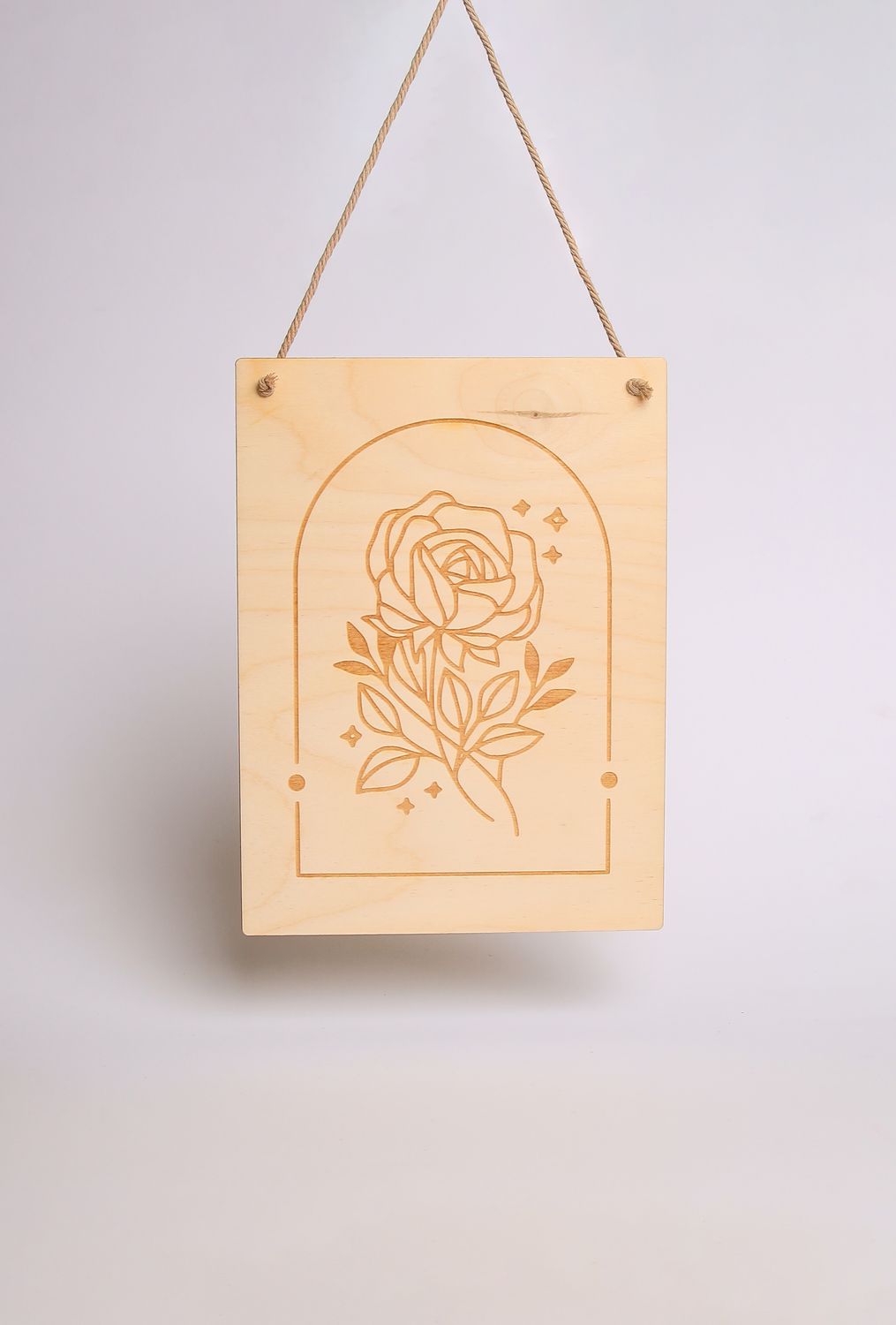 Schild Rose