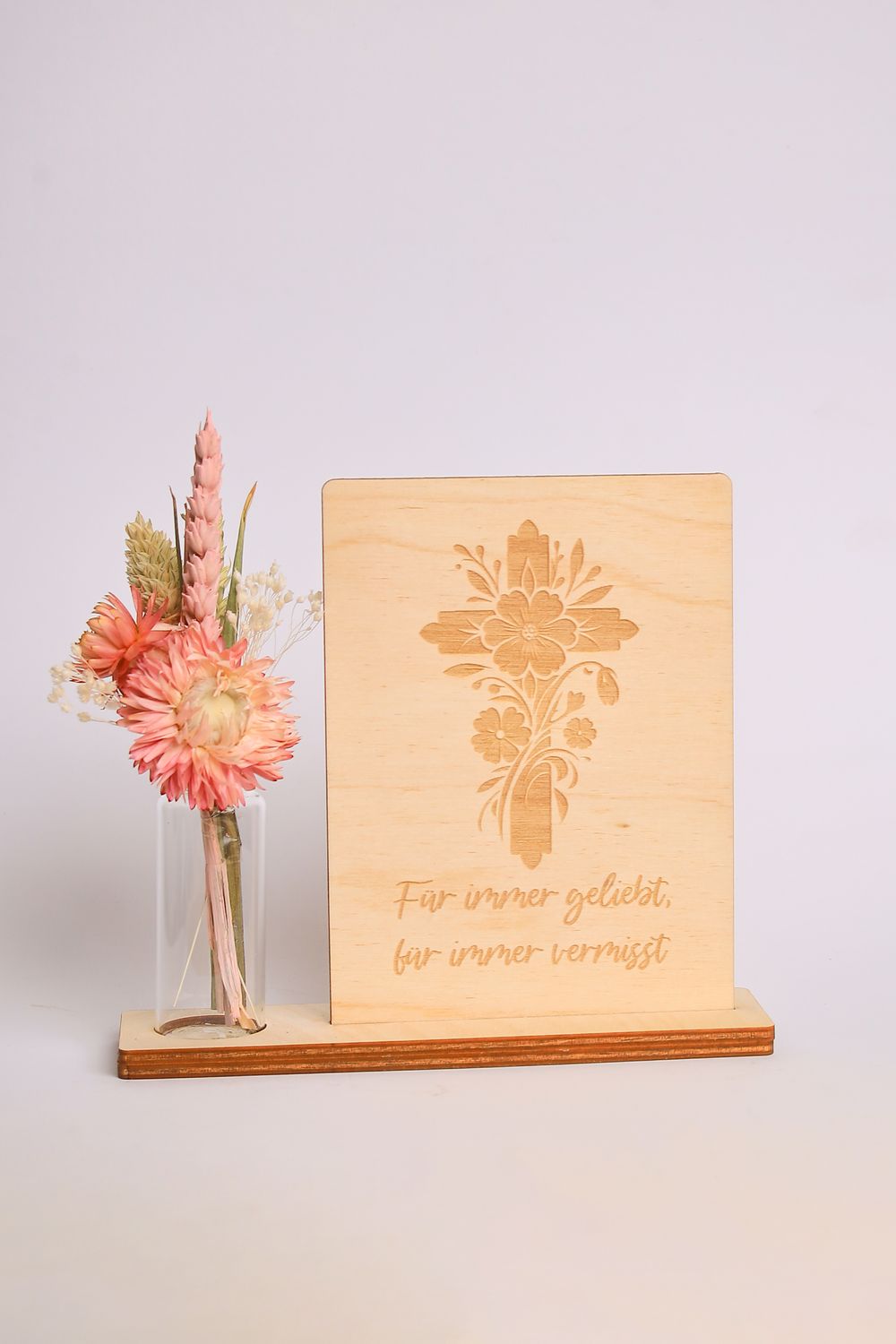 Spruchtafel Trauer Kreuz