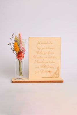 Spruchtafel &quot;1000 Gründe zum Glücklichsein&quot;