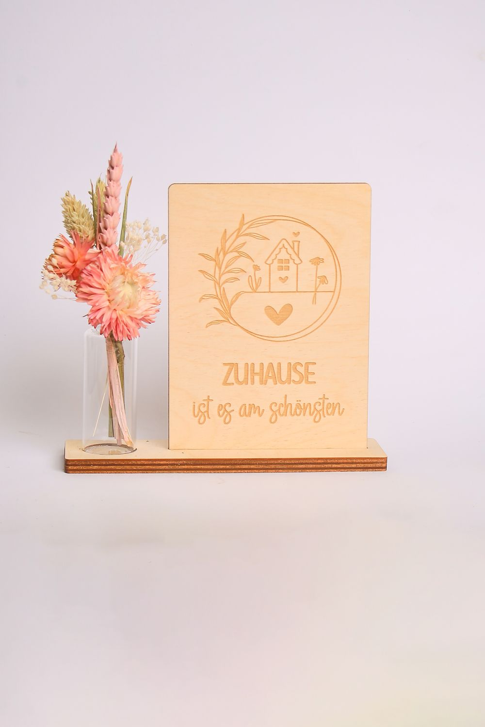 Spruchtafel &quot;Zuhause ist es am schönsten&quot;