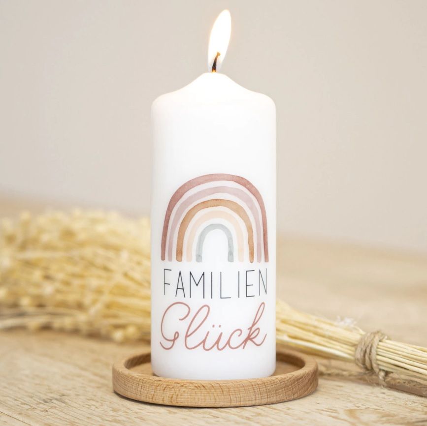 Kerze Familienglück