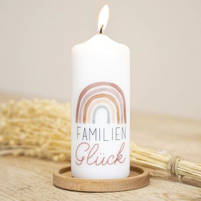 Kerze Familienglück