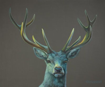Stolzer Hirsch