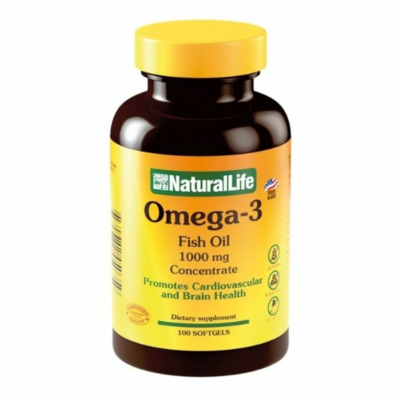 Omega 3 NaturalLife 100 cápsulas