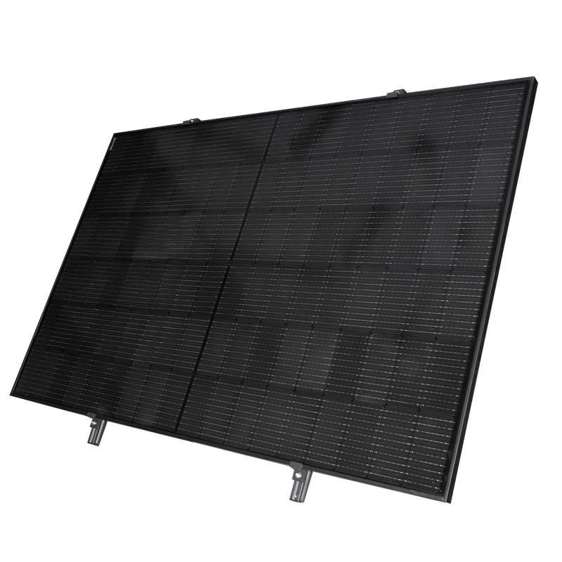 Zonnepaneel met montage set en omvormer Full Black Solar Panel of 400W