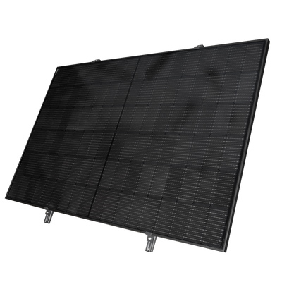 Zonnepaneel met montage set en omvormer Full Black Solar Panel of 400W