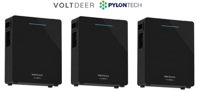 Thuisbatterij met installatie Pylontech / Voltdeer SR5000 Pro - 5.12kWh totaal 15.36 kWh 3 fase installatie