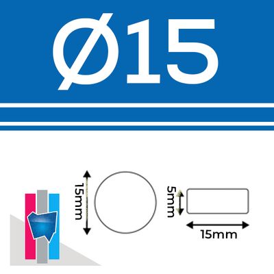 Ø15mm Screw Head Covers