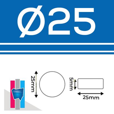 Ø25mm Screw Head Covers