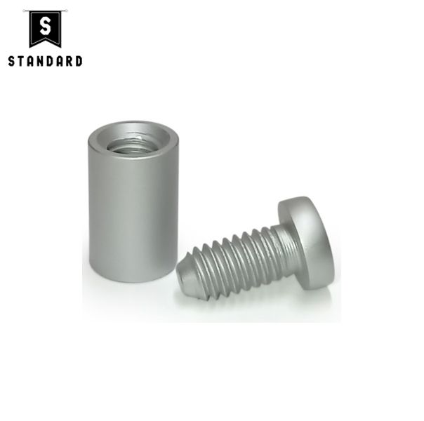 ALU MEDI 1319 | STANDARD | spacers, FINISHING: SILVER