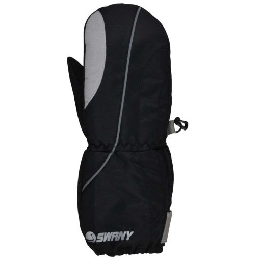 Swany Toddler Zippy Mitt TD-8, Color: BLACK, Size: S