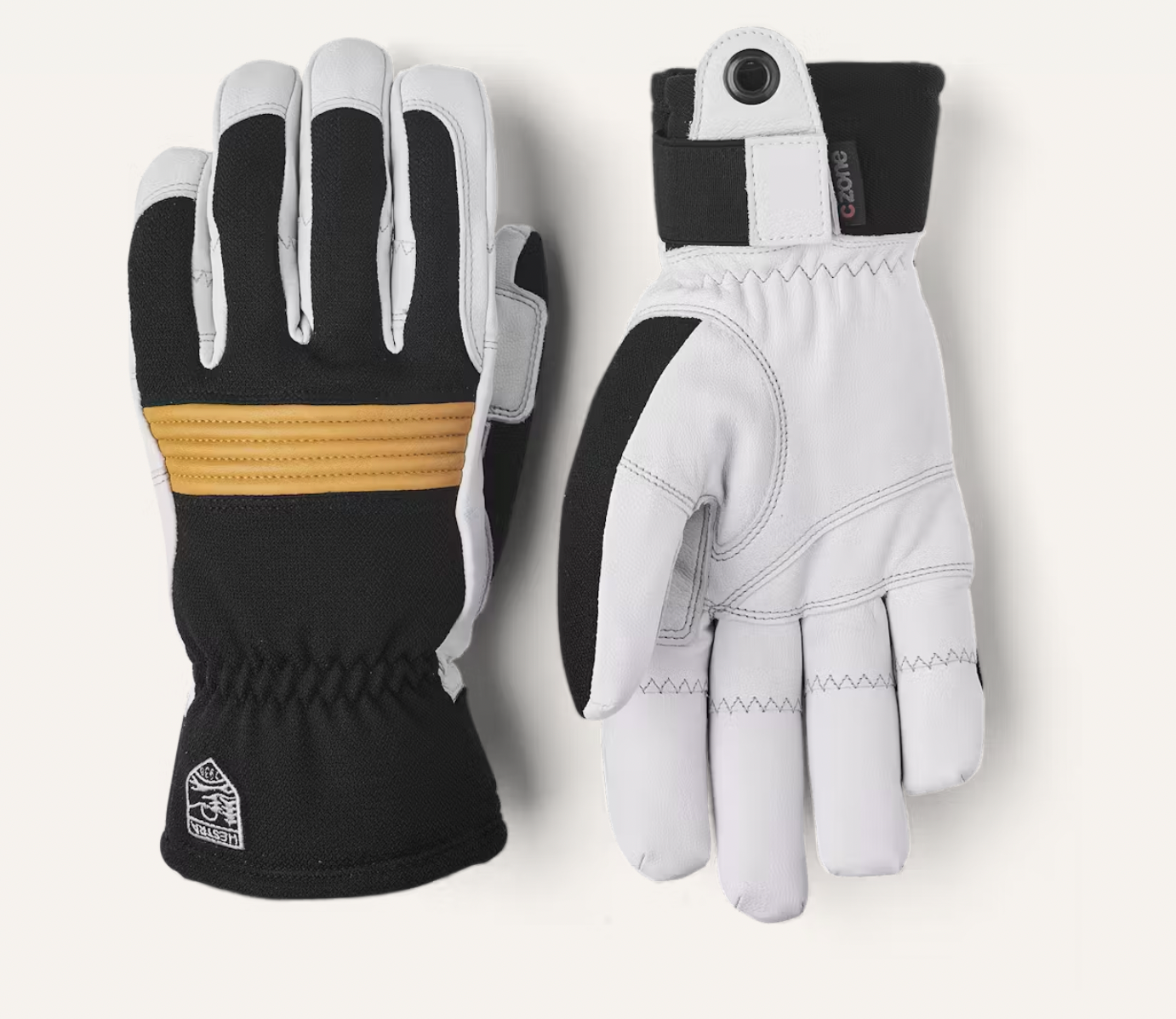 Hestra Couloir 3001970, Color: Black/Off White, Size: 8
