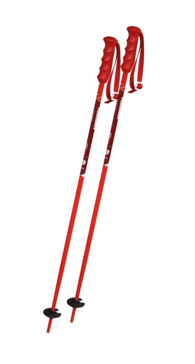 Komperdell Jr Poles, Color: Red Peak, Size: 85/34