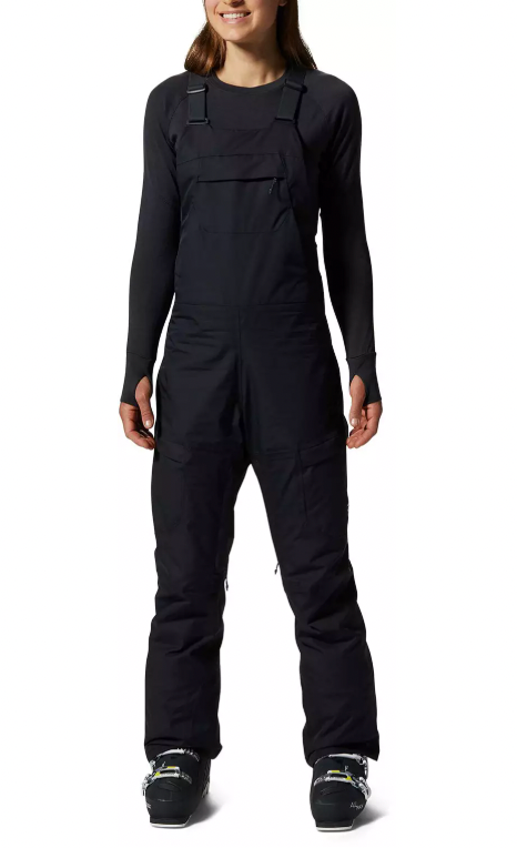 Mtn Hardwear Lds Firefall #2 Bib 1943091, Attribute 1: Black, Attribute 2: S, Attribute 3: Reg
