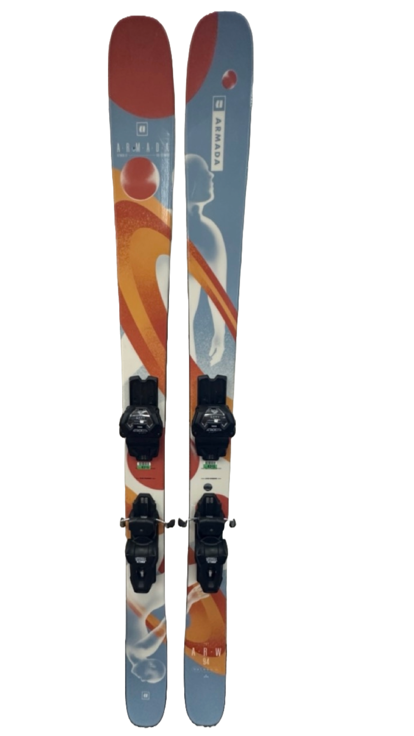 Armada ARW 94 157cm Demo ski w/ Attack 11 LYT Demo Bindings