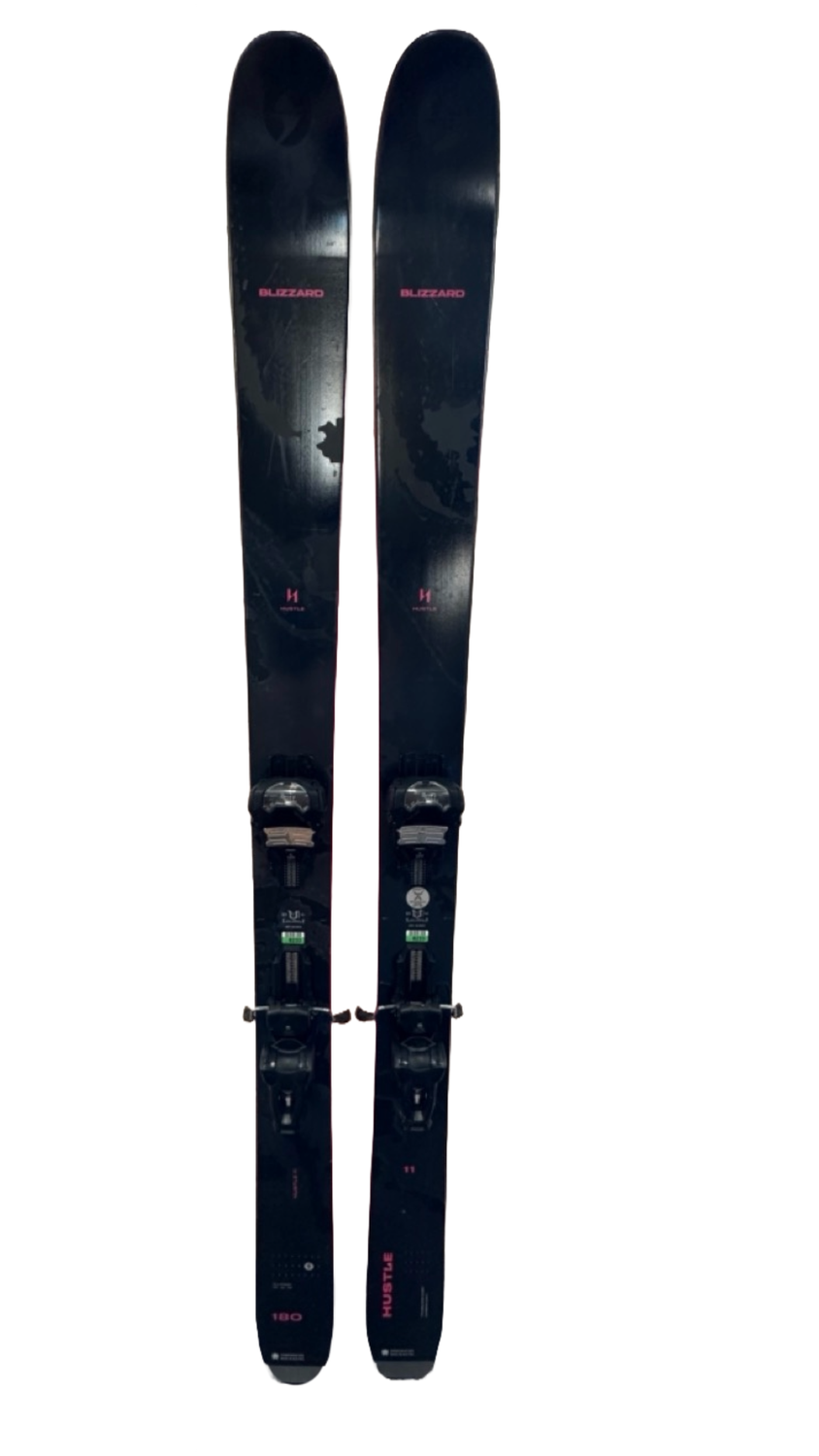 23/24 Blizzard Hustle 11  180cm Demo Ski w/ Attack 11 Demo Binding