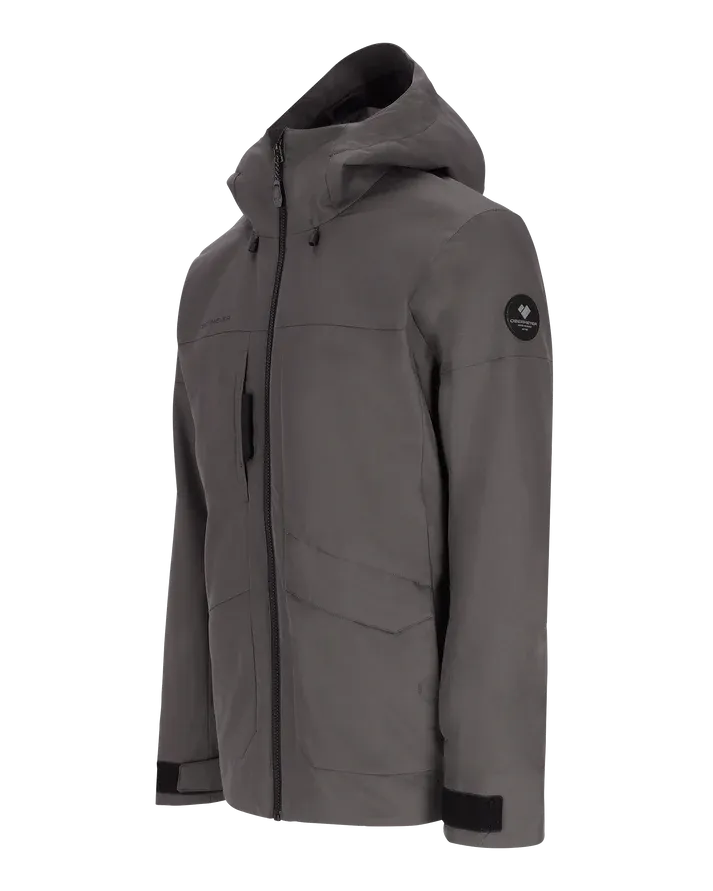 Obermeyer Mens Grommet Jkt 21137, Color: Basalt, Size: S