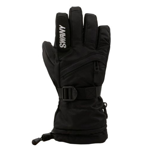 Swany Jr. X-Over Glove SX-85J, Color: BLACK, Size: S