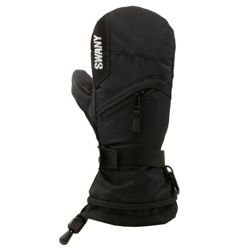 Swany Jr. X-Over Mitt SX-86J, Color: BLACK, Size: S