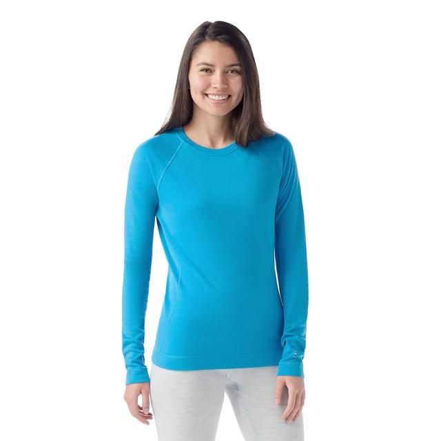 Smartwool Lds Classic Thermal Crew SW016369-24, Size: M, Color: Deep Pool Blue