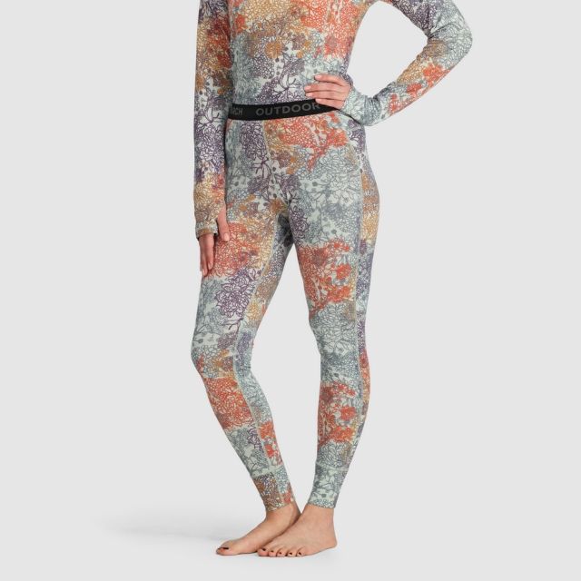 Outdoor Research Lds  Alpine Onset Merino 150 Bottom 322247-24, Size: L, Color: Fresh Mint Floral