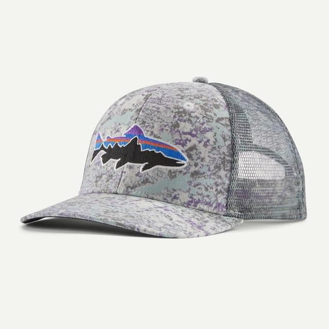 Patagonia Fitz Roy Trout Trucker Hat 38288, Color: Rock Wash